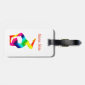 Yoga Bagagelabel (Achterkant horizontaal)