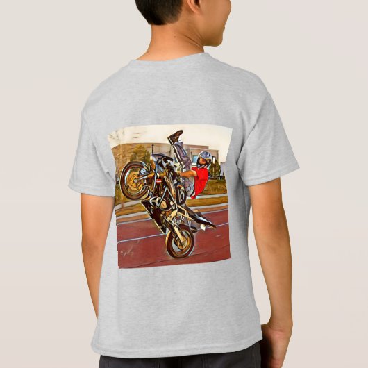 Yoga Basic Ringer T-Shirt (Achterkant)