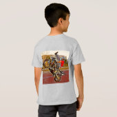 Yoga Basic Ringer T-Shirt (Achterkant volledig)