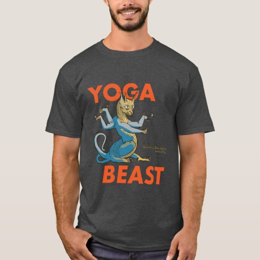 Yoga Beast #1 T-shirt (Voorkant)