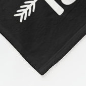 Yoga Because Punching People Is Wrong  Fleece Deken (Hoek)