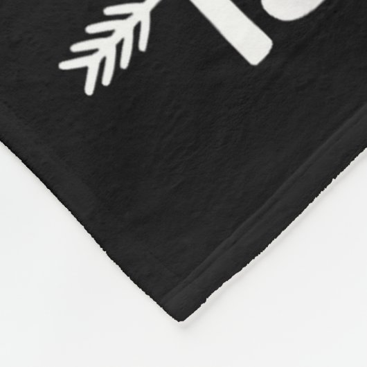 Yoga Because Punching People Is Wrong Fleece Deken (Hoek)