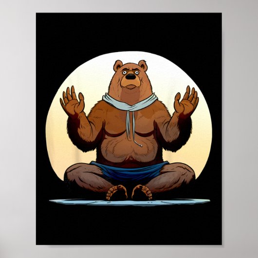 Yoga Beren _1 Poster (Voorkant)