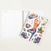 Yoga-bevestiging geïnspireerd planner (Display)