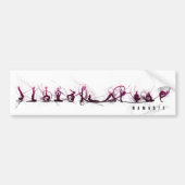Yoga-beweging Bumpersticker (Voorkant)