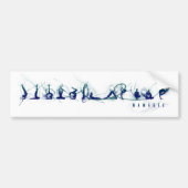 Yoga-beweging Bumpersticker (Voorkant)