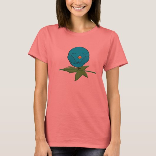 yoga birdie t-shirt (Voorkant)