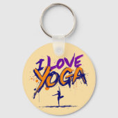 Yoga Bliss Sleutelhanger (Achterkant)