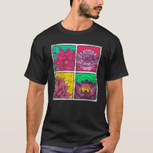 Yoga Bloem Bloesem Spiritueel Yogi Pop Lotus Bloem T-shirt