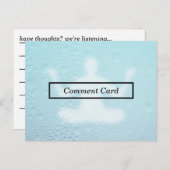 yoga blur-commentaarkaart briefkaart (Voorkant / Achterkant)