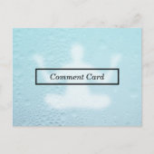 yoga blur-commentaarkaart briefkaart (Voorkant)