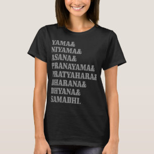 Yoga Boeddhisme Hindoeïsme Sanskriet Boeddha Yogi  T-shirt