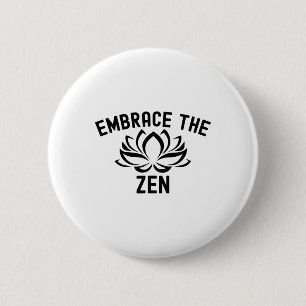 Yoga Boeddhisme Zen Spirituele Yoga Meditatie Ronde Button 5,7 Cm