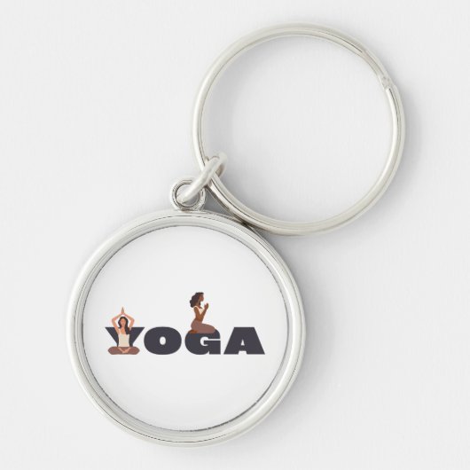 Yoga Boho Sleutelhanger (Voorkant)