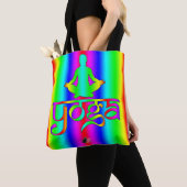 Yoga boodschappentas tote bag (Dichtbij)