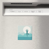 Yoga Boom Pose Magneet (Insitu (Vaatwasser))