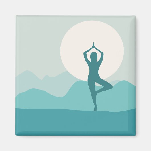 Yoga Boom Pose Magneet (Voorkant)