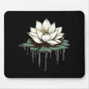 Yoga Botanische Lotus Spiritueel  Muismat