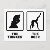 Yoga Briefkaart (Voorkant)