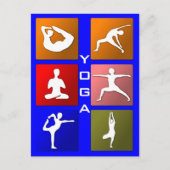 Yoga briefkaart (Voorkant)