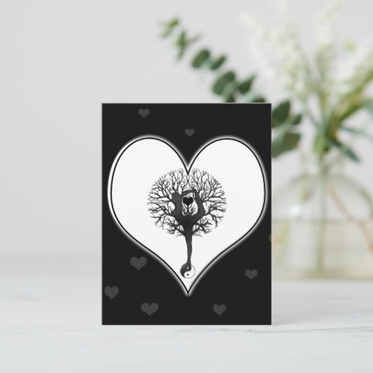 Yoga Briefkaart (Staand voorkant)