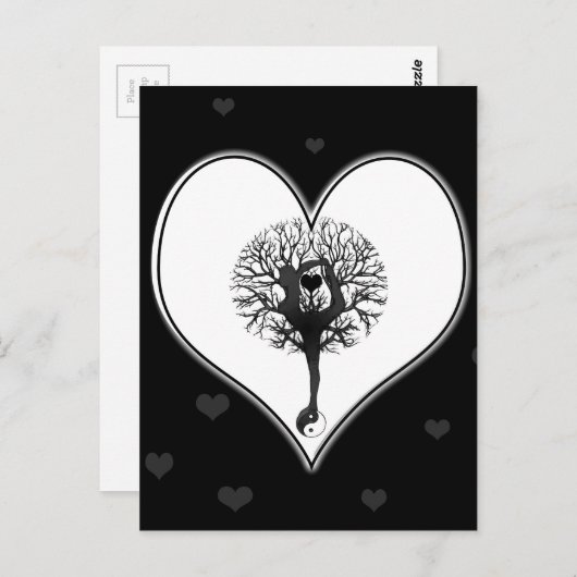 Yoga Briefkaart (Voorkant / Achterkant)