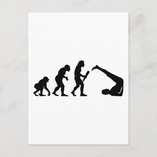 Yoga Briefkaart (Voorkant)