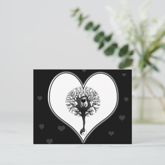 Yoga Briefkaart (Staand voorkant)