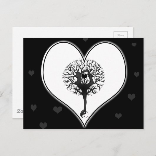 Yoga Briefkaart (Voorkant / Achterkant)