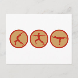 YOGA BRIEFKAART