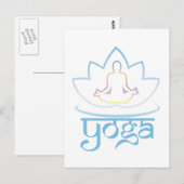 Yoga Briefkaart (Voorkant / Achterkant)