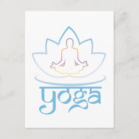 Yoga Briefkaart (Voorkant)