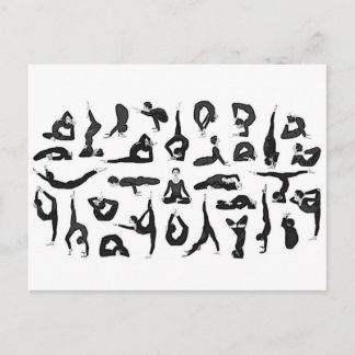 Yoga Briefkaart