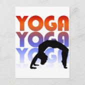 yoga briefkaart (Voorkant)