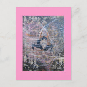 Yoga briefkaart