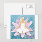 yoga briefkaart (Voorkant / Achterkant)