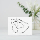 Yoga Briefkaart (Staand voorkant)
