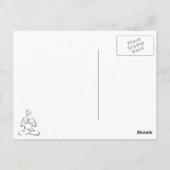 Yoga Briefkaart (Achterkant)
