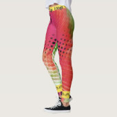 Yoga Broek | Abstract | Kleurrijk Leggings (Links)
