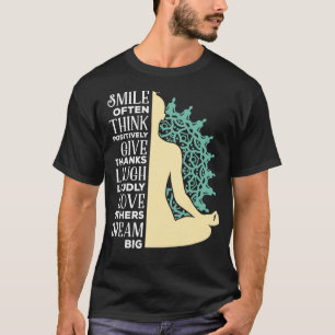 Yoga Buddhist Meditation Quote Zen Boeddhisme T-shirt