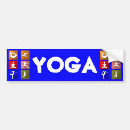 Yoga bumper sticker