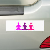Yoga Bumpersticker (Op auto)