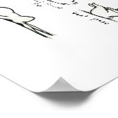 Yoga Bunny Poster (Hoek)