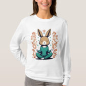 Yoga Bunny T-shirt (Voorkant)