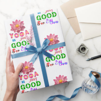 Yoga Cadeau Is Gewoon Goed Voor Jou Cadeaupapier