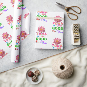Yoga Cadeau Is Gewoon Goed Voor Jou Cadeaupapier