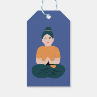 Yoga cadeaulabel