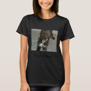 Yoga Calico Cat T-shirt