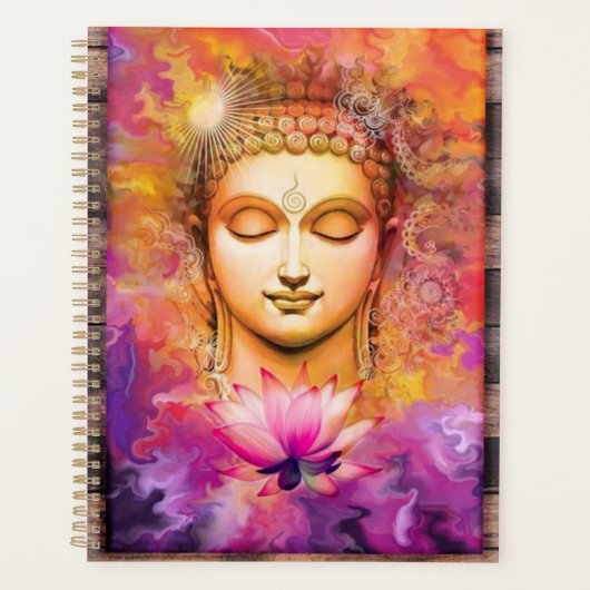 Yoga canvas print planner (Voorkant)