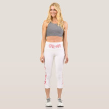 Yoga Capris, met hoge golflengte, XS (0-2)